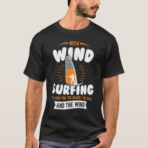 Windsurfbrett und Segelsurfbrett T-Shirt