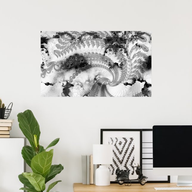 Windsurfen am Tag Poster (Heimbüro)