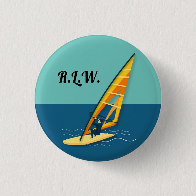 Windsurfen Button (Vorderseite)