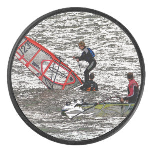 WINDSURFEN EISHOCKEY PUCK