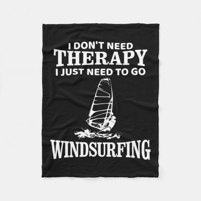Windsurfen Fleecedecke (Vorderseite)