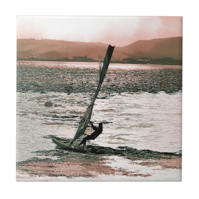 WINDSURFEN FLIESE (Vorderseite)