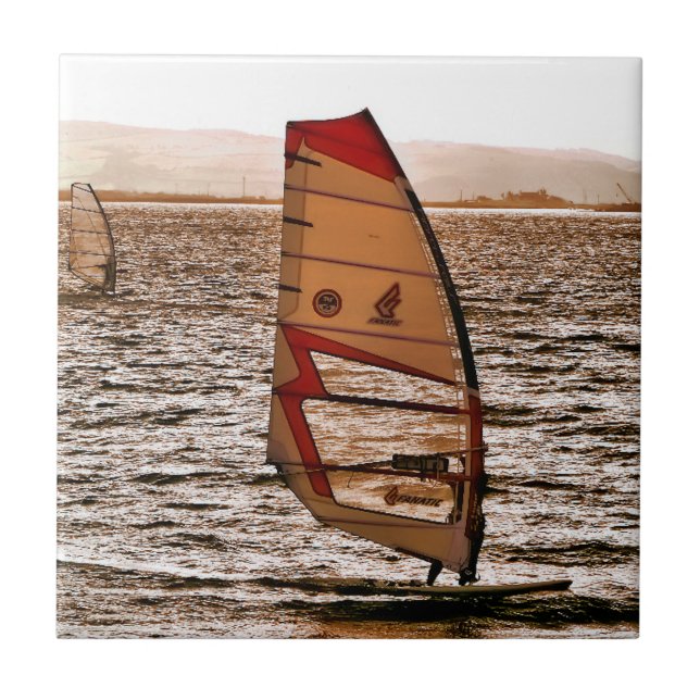 WINDSURFEN FLIESE (Vorderseite)