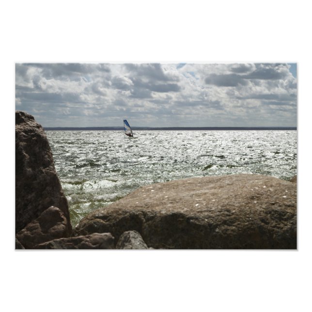 Windsurfen - Foto drucken (Vorne)