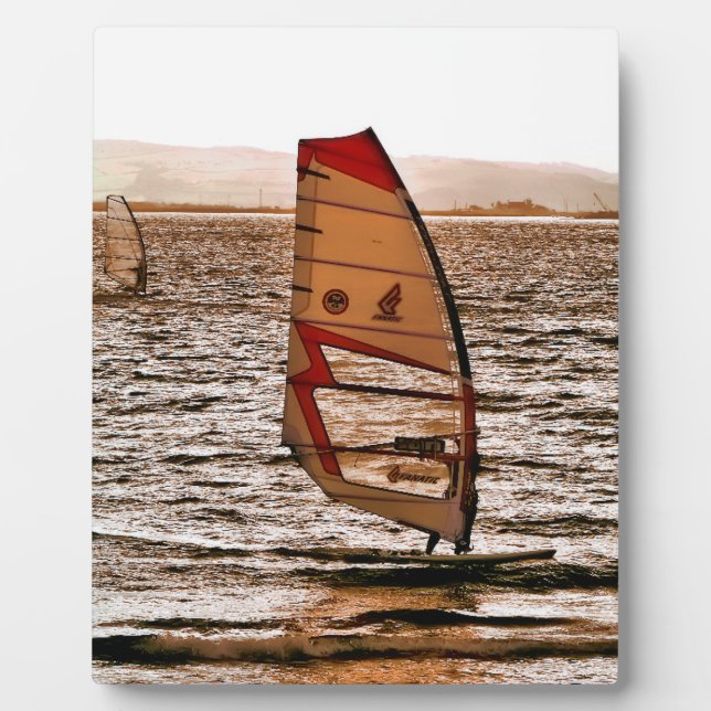 WINDSURFEN FOTOPLATTE (Vorderseite)