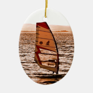 WINDSURFEN KERAMIKORNAMENT