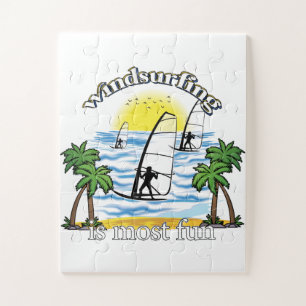 Windsurfen macht Spaß, Sommer 2023 Puzzle