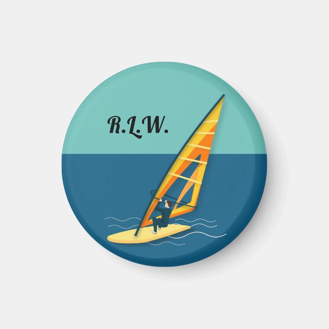 Windsurfen Magnet (Vorne)