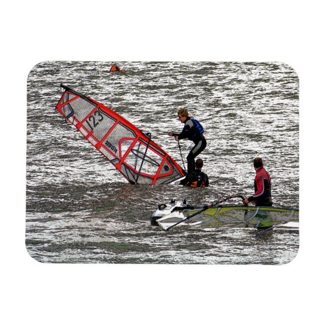 WINDSURFEN MAGNET (Horizontal)