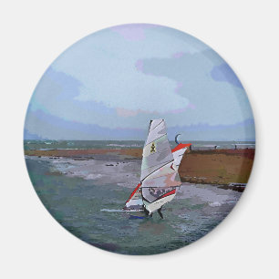 WINDSURFEN MAGNET