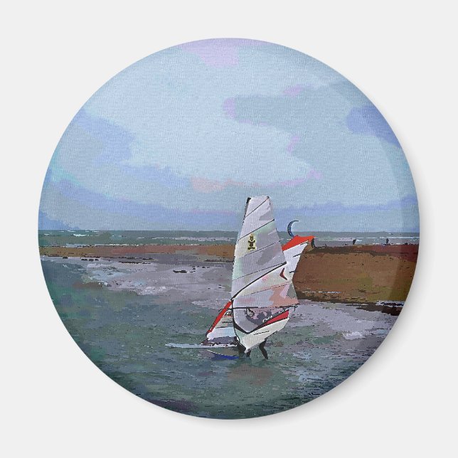 WINDSURFEN MAGNET (Vorne)
