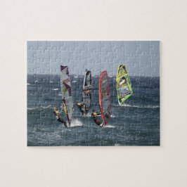 Windsurfen Ozean Waves Sportssurfen Puzzle
