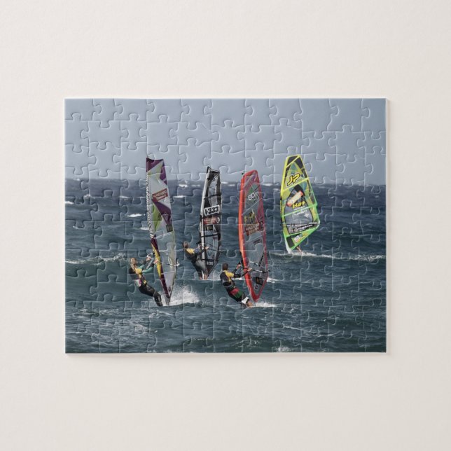 Windsurfen Ozean Waves Sportssurfen Puzzle (Horizontal)