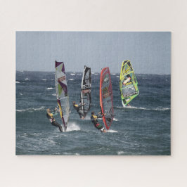 Windsurfen Ozean Waves Sportssurfen Puzzle