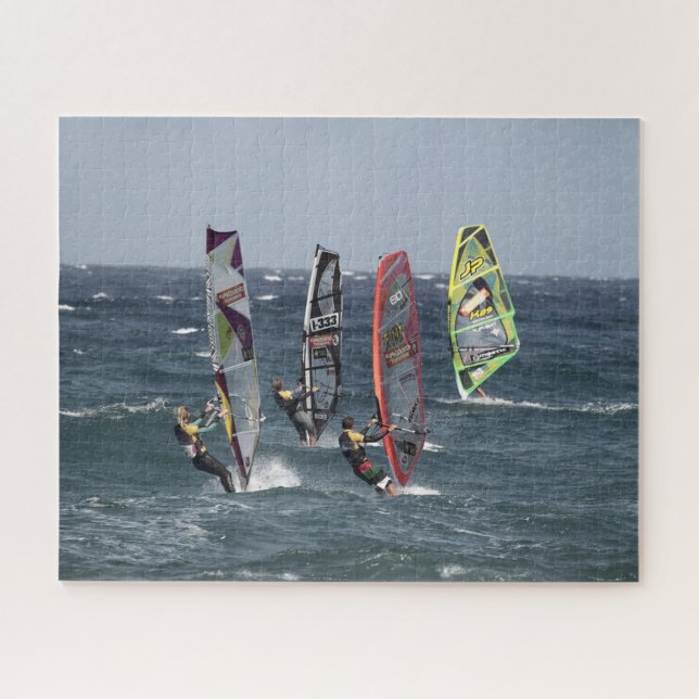 Windsurfen Ozean Waves Sportssurfen Puzzle (Horizontal)