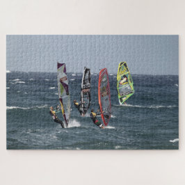 Windsurfen Ozean Waves Sportssurfen Puzzle
