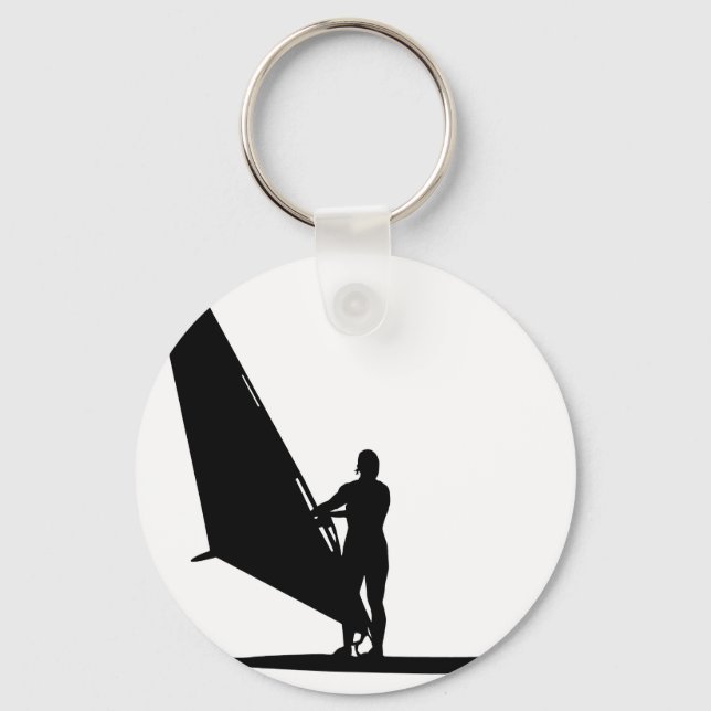 Windsurfen Schlüsselanhänger (Vorderseite)