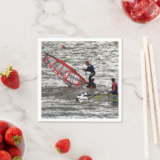 WINDSURFEN SERVIETTE (Beispiel)