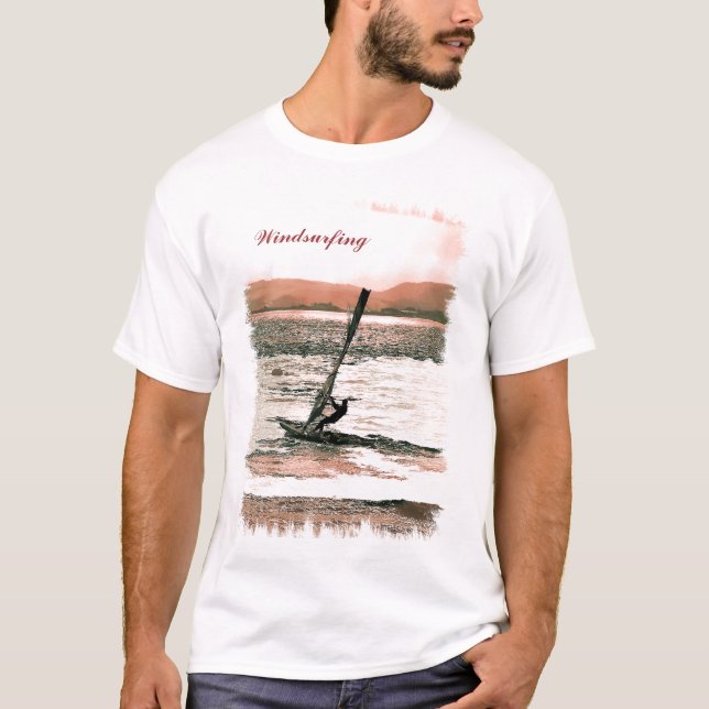 WINDSURFEN T-Shirt (Vorderseite)