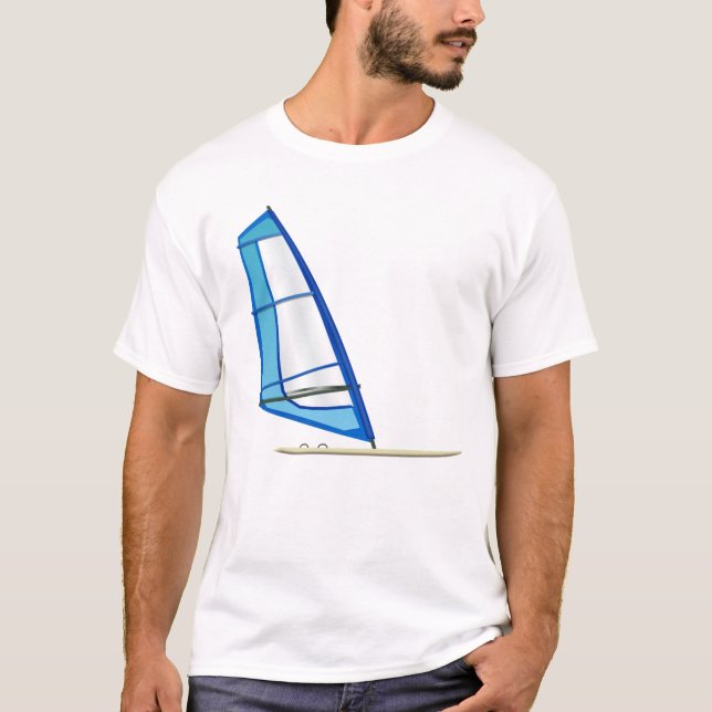 Windsurfen T-Shirt (Vorderseite)