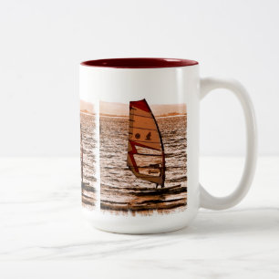 WINDSURFEN ZWEIFARBIGE TASSE