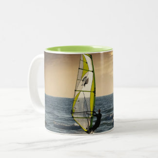 Windsurfen Zweifarbige Tasse