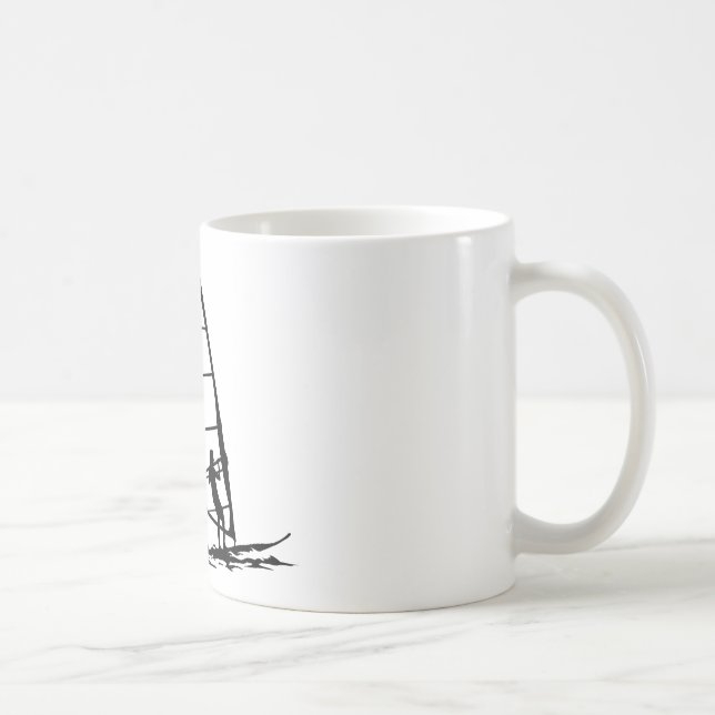 Windsurfer Kaffeetasse (Rechts)