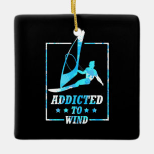 Windsurfer Keramikornament