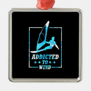 Windsurfer Ornament Aus Metall