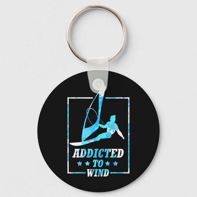 Windsurfer Schlüsselanhänger (Vorderseite)