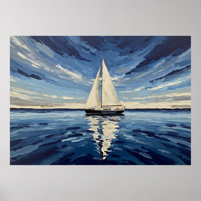 Windsurfer: Segeln Poster (Vorne)
