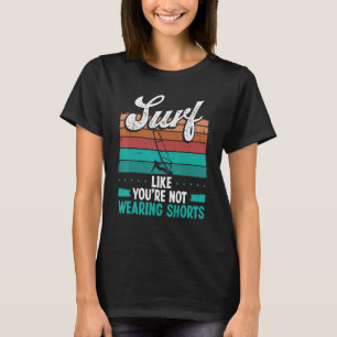 Windsurfer Vintag Retro Windsurfbrett Windsur T-Shirt