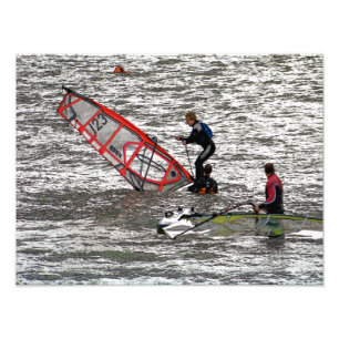 WINDSURFERS FOTODRUCK