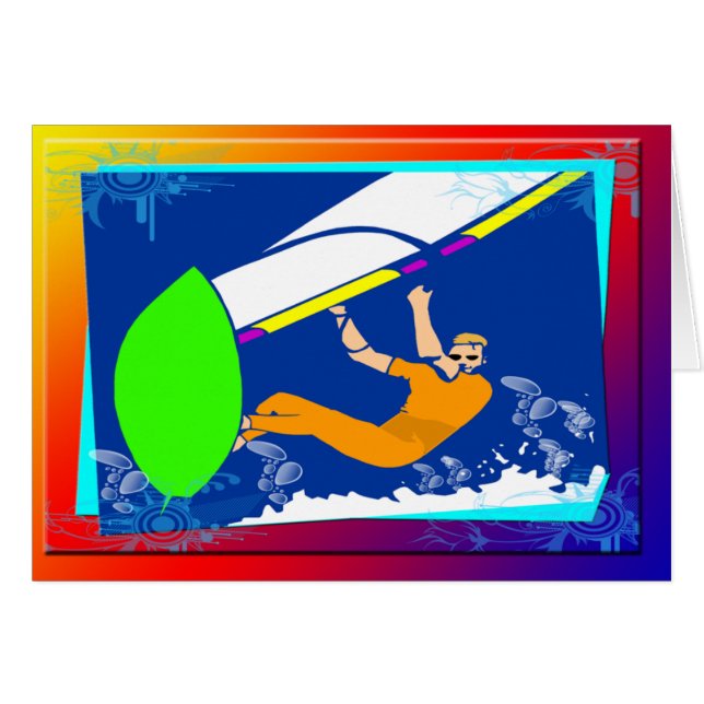 Windsurfing (Vorderseite (Horizontal))