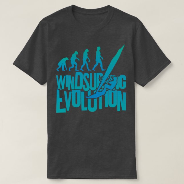 Windsurfing-Evolution T-Shirt (Design vorne)