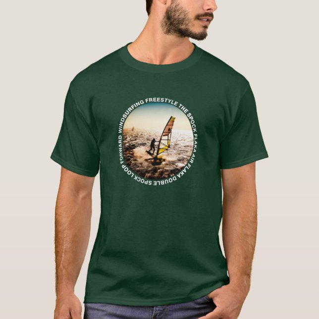 Windsurfing Freestyle T-Shirt (Vorderseite)