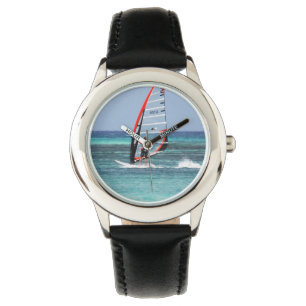 Windsurfing Spaß Armbanduhr