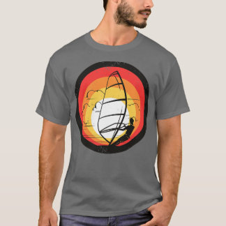 Windsurfing Windsurfer Retro Surfer T-Shirt