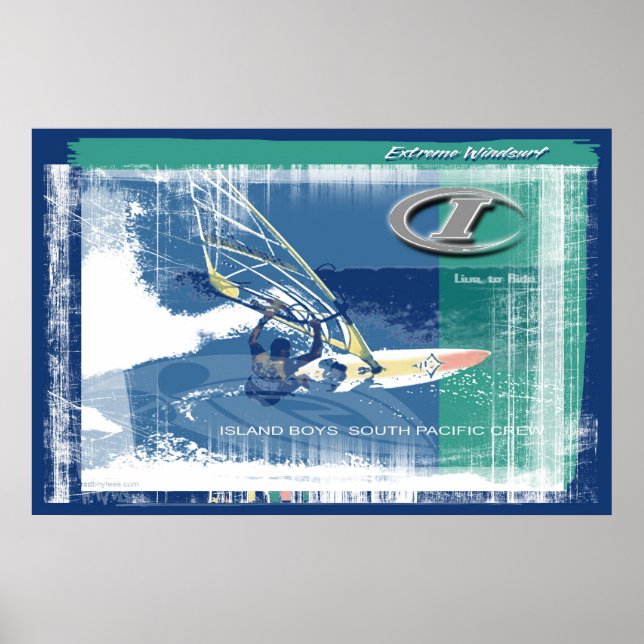 Windsurfposter Poster (Vorne)