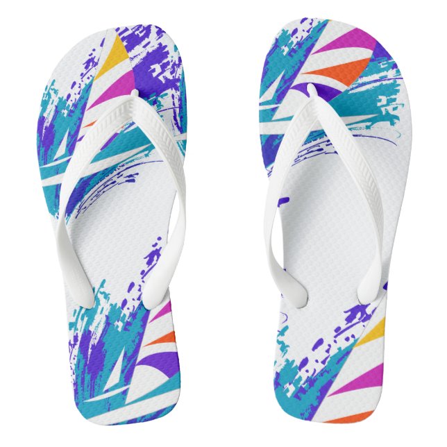 Windsurfschwellen Flip Flops (Fußbett)