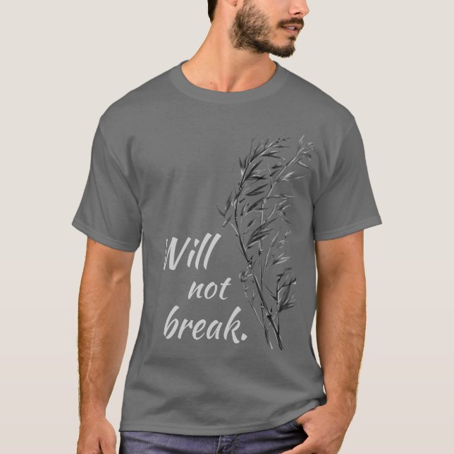 Windswept Bamboo, bent bamboo T-Shirt (Vorderseite)
