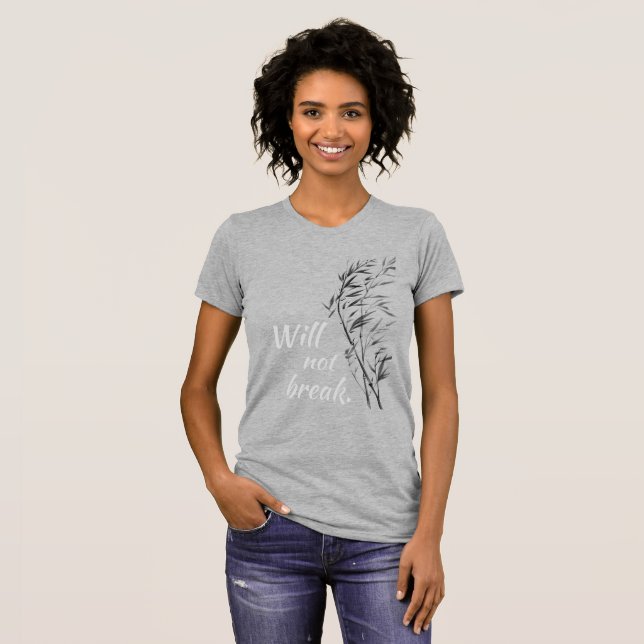 Windswept Bamboo, bent bamboo T-Shirt (Vorne ganz)