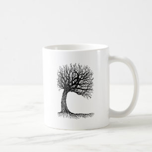 windswept Baum des Lebens Tasse