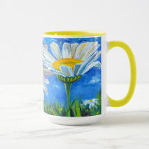 Windswept Daisies Cheery Tasse