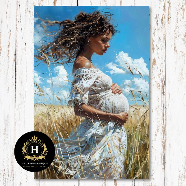 Windswept Lace Maternity | Boho Prairie Découpage Seidenpapier (Von Creator hochgeladen)