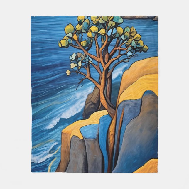 WindSwept Serenity Fleecedecke (Vorderseite)