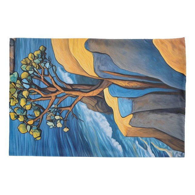 WindSwept Serenity Kissenbezug (Rückseite)