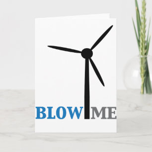 Windturbine blasen karte