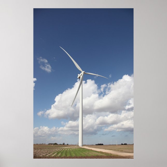 Windturbine Poster (Vorne)