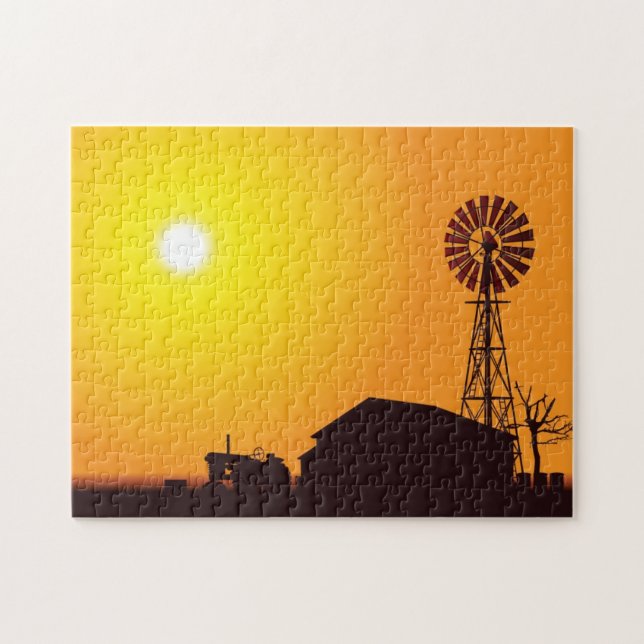 Windturbine Puzzle (Horizontal)